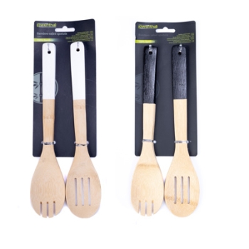 Set za salatu 2-dijelni od bambusa 70489