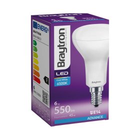 Žarulja LED 6W 6500K 550lm E14 R50 IP20 BRAYTRON BA34-00613