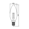 Žarulja LED 4W 2200K 360lm E14 C35 IP20 amber filament dimabilna BRAYTRON BB36-60410