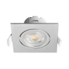 Stropna svjetiljka 7W 3CCT 630lm 85x85 IP20 ugradbena kvadratna SPOT srebrna BRAYTRON BD02-10783