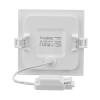 Panel LED 6W 4000K 470lm IP40 ugradbeni kvadratni bijeli BRAYTRON BP02-60610