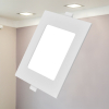 Panel LED 6W 4000K 470lm IP40 ugradbeni kvadratni bijeli BRAYTRON BP02-60610