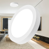 Panel LED 18W 3000K 1760lm IP40 nadgradni okrugli bijeli BRAYTRON BP03-61800