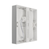 Panel LED 12W 4000K 1120lm IP40 nadgradni kvadratni bijeli BRAYTRON BP04-61210
