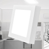 Panel LED 12W 4000K 1120lm IP40 nadgradni kvadratni bijeli BRAYTRON BP04-61210