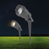 Vrtna dekorativna svjetiljka 9W 3000K 680lm 355x325x180mm IP65 siva SPOTLUX BRAYTRON BT25-00102
