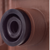 Kutija razvodna nadžbukna 75x75x33mm 4 uvoda PG16/5x4mm2 smeđa IP67 A.0035BR