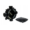 Kutija razvodna nadžbukna 75x75x33mm 4 uvoda PG16/5x4mm2 crna IP67 A.0035C