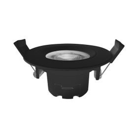 Stropna svjetiljka 7W 3CCT 630lm fi85 IP54 ugradbena okrugla SPOT crna BRAYTRON BD01-00781