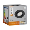 Stropna svjetiljka 7W 3CCT 630lm fi85 IP20 ugradbena okrugla SPOT crna dimabilna BRAYTRON BD02-60781