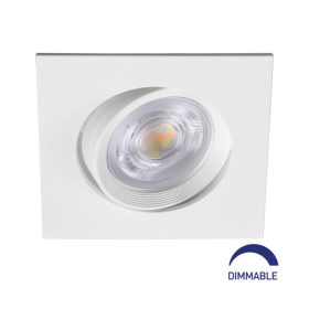 Stropna svjetiljka 7W 3/1 630lm 85x43x85mm IP20 ugradbena kvadratna SPOT bijela dimabilna BRAYTRON BD02-70780