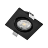 Stropna svjetiljka 7W 3/1 630lm 85x43x85mm IP20 ugradbena kvadratna SPOT crna dimabilna BRAYTRON BD02-70781