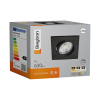 Stropna svjetiljka 7W 3/1 630lm 85x43x85mm IP20 ugradbena kvadratna SPOT crna dimabilna BRAYTRON BD02-70781