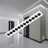 Stropna linearna svjetiljka 18W 4000K 1300lm IP20 ugradbena pravokutna SPOT bijela BRAYTRON BD63-00310