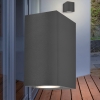 Zidna svjetiljka 2xGU10 max 2x35W 68x92x150mm IP44 crna RITA BRAYTRON BG32-00422