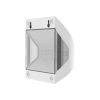 Solarna zidna svjetiljka 3W 6500K 105x130mm IP54 sa senzorom bijela BRAYTRON BG36-00130