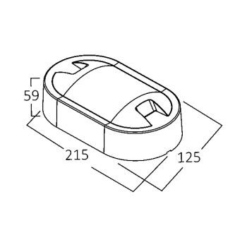 Zidna svjetiljka 15W 6500K 1150lm 59x125x215 IP65 antracit WALLS-D-ELP BRAYTRON BG38-00932