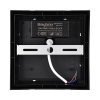 Zidna svjetiljka 15W 3000K 1450lm 160x160mm IP65 kvadratna crna BG38-01101 ***EOL***