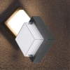Zidna svjetiljka 15W 4000K 1450lm 160x160mm IP65 kvadratna crna BG38-01311