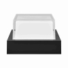 Zidna svjetiljka 15W 4000K 1450lm 160x160mm IP65 kvadratna crna BG38-01311