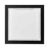 Zidna svjetiljka 15W 4000K 1450lm 160x160mm IP65 kvadratna crna BG38-01311