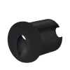 Zidna svjetiljka 2W 3000K 200lm fi48 IP65 okrugla crna VECTOR BRAYTRON BG38-02201