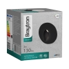 Zidna svjetiljka 2W 3000K 200lm fi48 IP65 okrugla crna VECTOR BRAYTRON BG38-02201