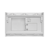 Zidna svjetiljka 6x1W 3/1 160x41x100mm IP65 bijela VECTOR BRAYTRON BG38-03380