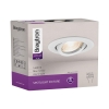 Kućište za GU10 žarulju max 35W fi82 IP20 okruglo crno BRAYTRON BH03-02011