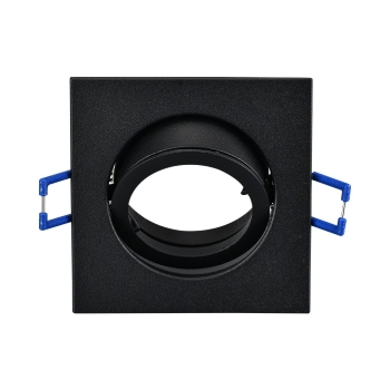 Kućište za GU10 žarulju max 35W 82x25x82mm IP20 kvadratno crno BRAYTRON BH03-02021