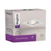 Kućište za GU10 žarulju max 35W 82x25x82mm IP20 kvadratno crno BRAYTRON BH03-02021