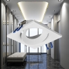 Kućište za GU10 žarulju max 35W 90x27x90mm IP20 kvadratno bijelo BRAYTRON BH03-04130