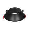 Kućište za GU10 žarulju max 35W fi85 IP20 okruglo crno BRAYTRON BH03-05111