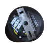 Kućište za GU10 žarulju max 35W fi80 IP20 okruglo crno BRAYTRON BH04-00301