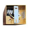 Kućište za GU10 žarulju max 35W 80x100x80mm IP20 kvadratno zlatno BRAYTRON BH04-00316