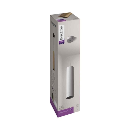 Visilica za GU10 žarulju max 35W fi60 IP20 okrugla bijela BRAYTRON BH04-00400