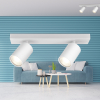 Kućište za GU10 žarulju max 2x35W 300x120x83mm IP20 okruglo bijelo BRAYTRON BH04-00820