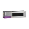 Zidna svjetiljka 12W 3000K 810lm 90x30x310mm IP20 crna AVVA BRAYTRON BH07-03301