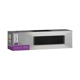 Zidna svjetiljka 12W 3000K 810lm 90x30x310mm IP20 crna AVVA BRAYTRON BH07-03301