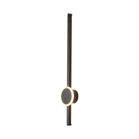 Zidna svjetiljka 16W 3000K 1580lm 120x700mm IP20 crna TINY BRAYTRON BH07-04201
