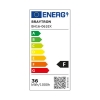 Visilica 36W 3/1 3680lm fi450 IP20 okrugla imitacija drva BRAYTRON BH16-06187