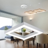 Visilica 38W 3/1 3680lm 450x450mm IP20 kvadratna bijela BRAYTRON BH16-07180