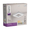 Visilica 45W 3/1 4650lm 600x600mm IP20 kvadratna bijela BRAYTRON BH16-07280