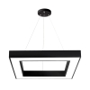 Visilica 45W 3/1 4650lm 600x600mm IP20 s daljinskim upravljačem kvadratna crna BRAYTRON BH16-07291