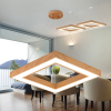Visilica 45W 3/1 4650lm 600x600mm IP20 s daljinskim upravljačem kvadratna imitacija drva BRAYTRON BH16-07297