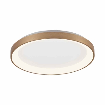 Stropna svjetiljka 36W 3/1 4260lm fi480 IP20 okrugla zlatna BRAYTRON BH17-00286
