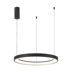 Visilica 46W 3/1 5200lm fi580 IP20 okrugla crna BRAYTRON BH17-01381