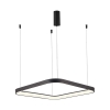 Visilica 36W 3/1 4260lm 480x480mm IP20 kvadratna crna BRAYTRON BH17-01781