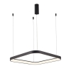 Visilica 46W 3/1 5200lm 580x580mm IP20 kvadratna crna BRAYTRON BH17-01981