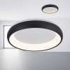 Stropna svjetiljka 36W 3/1 4260lm fi480 IP20 okrugla crna BRAYTRON BH17-02381